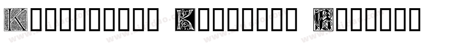Ornamental Initials C字体转换